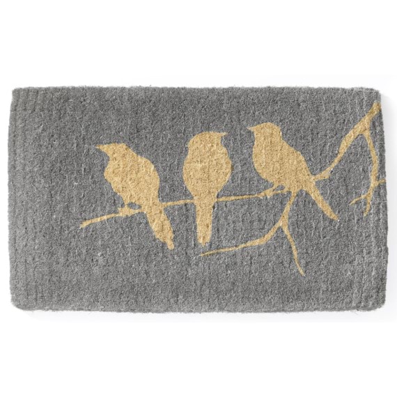 BIRDS ON BRANCH Doormat