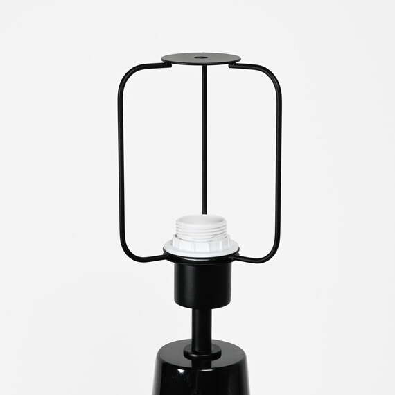 MILHA Table Lamp Black Marble Base