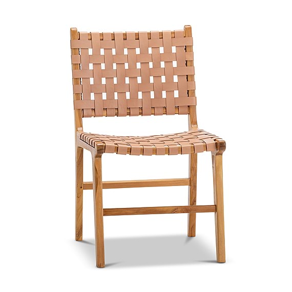 CACHAN Set of 2 Woven Dining Chair