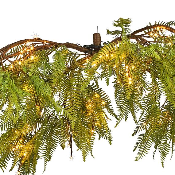 DAINTREE LIGHT UP Hanging Fern