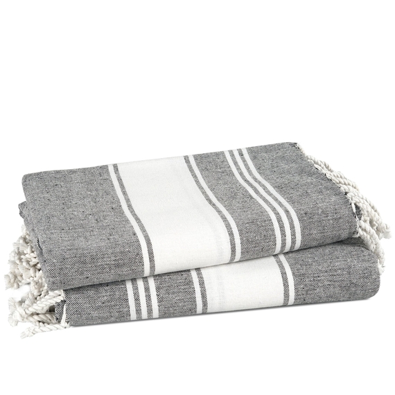 DINAN Set of 2 Turkish Beach Towel