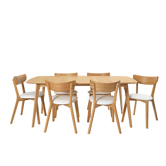 FORDE Set of 7 Dining Set