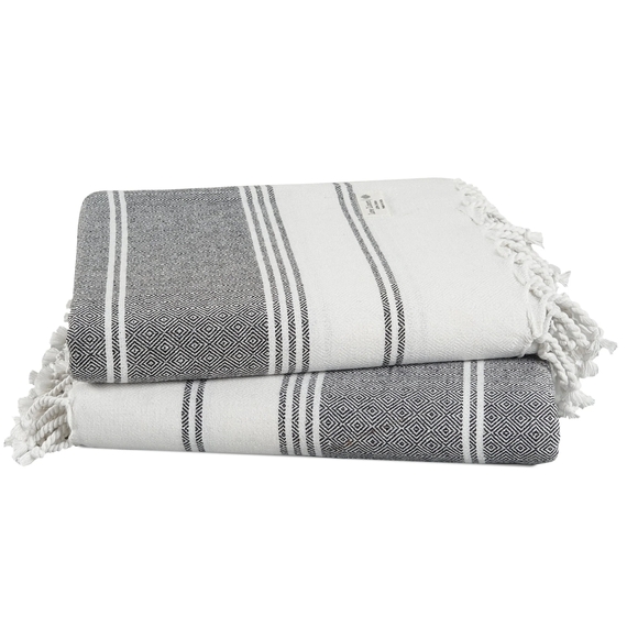 CHAMPLIN Set of 4 Turkish Beach Towel