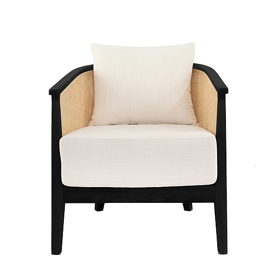 HAMPTON TUB Fabric Occasional Armchair