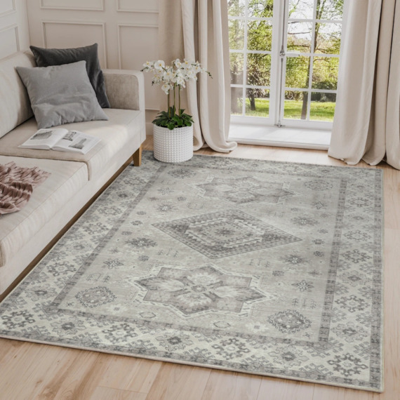 KANCHAN Washable Rug