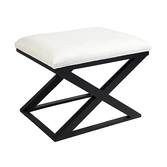 HANNUT Fabric Ottoman