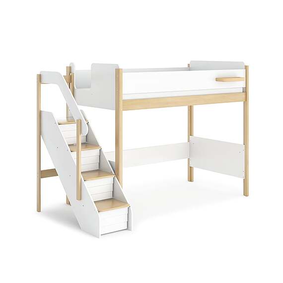 BOORI NATTY Loft Bed w Storage Staircase