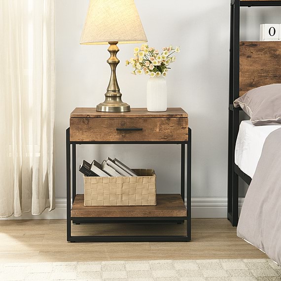 BREVIK Bedside Table