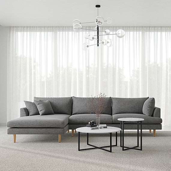 SARA Fabric Modular Sofa