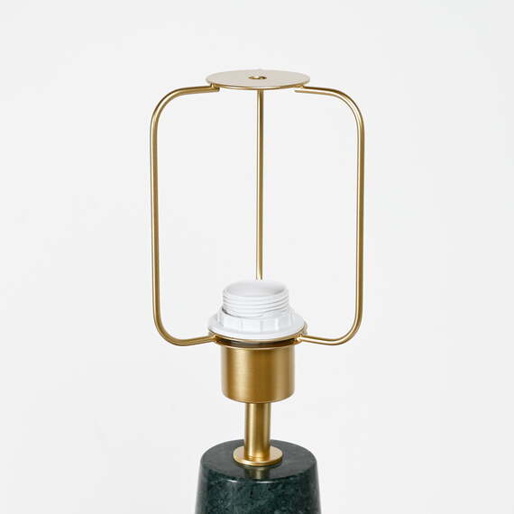 MILHA Table Lamp Green Marble Base