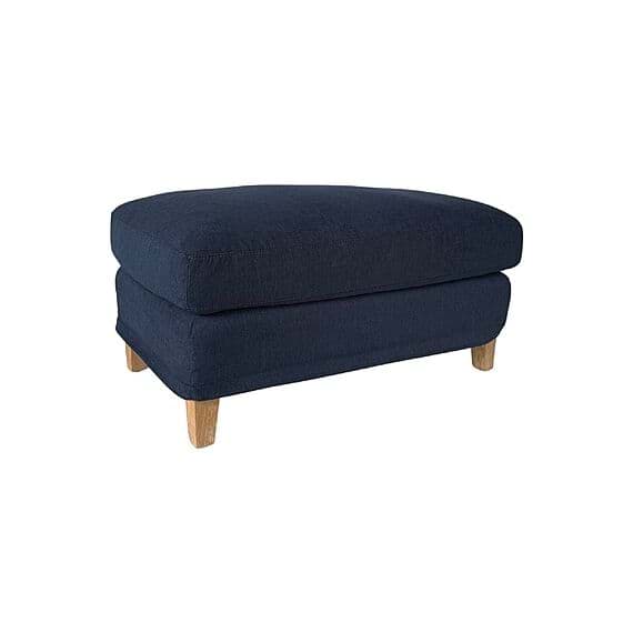 ALEXANDRE Fabric Ottoman