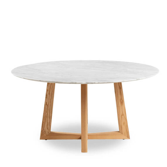 SAVALOU Large Marble Dining Table