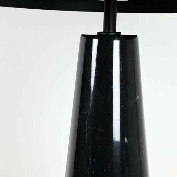 MILHA Table Lamp Black Marble Base