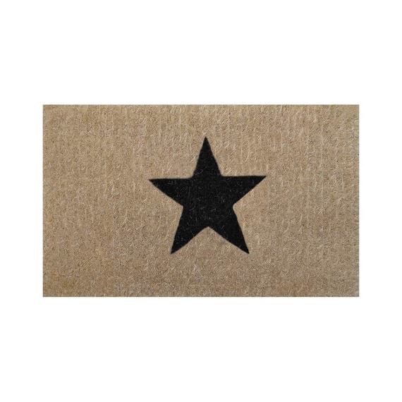 BLACK STAR Doormat