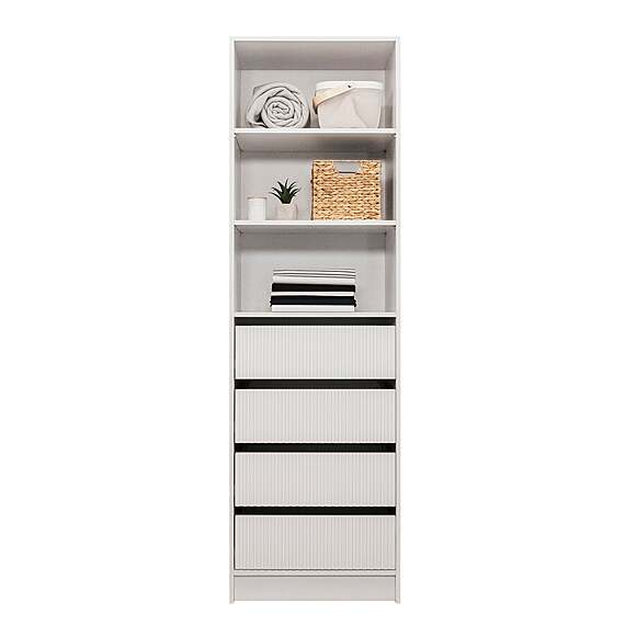 MARSTA Fluted Open Wardrobe