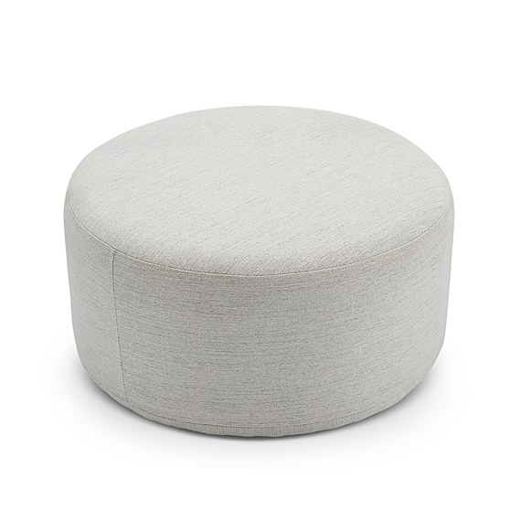 HALLE Fabric Ottoman