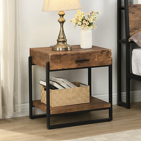 BREVIK Bedside Table