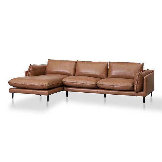 BIDSTON Leather Modular Sofa