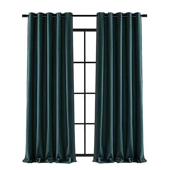 BRENES Set of 2 Blockout Curtain