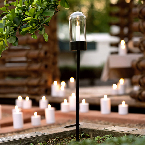 OUTDOOR LIVING DUO Set of 2 Flameless Candle