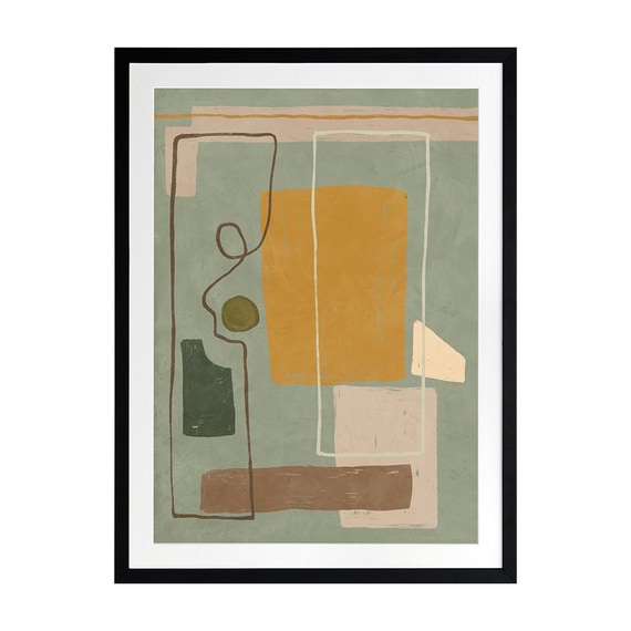 WILD HOME I Framed Print With Mat P