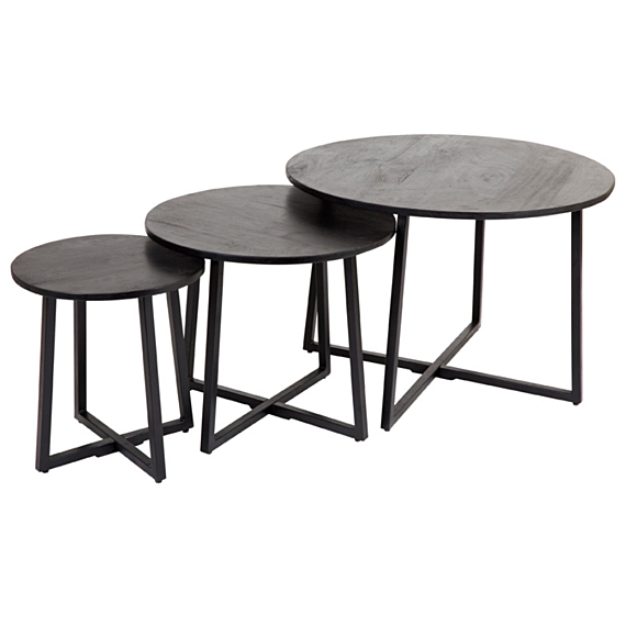 BORIO Set of 3 Coffee Table