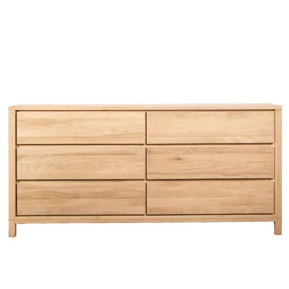 KARPENTER SOLID 6 Drawer Dresser