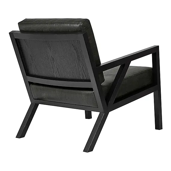 TRUSS BY GUS Leather Occasional Chair