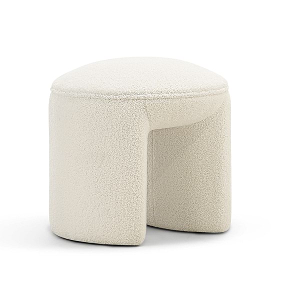 GRACEMERE Fabric Ottoman