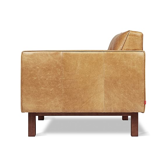 GUS EMBASSY Leather Occasional Armchair