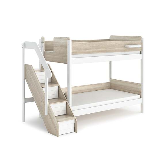 BOORI NATTY Bunk Bed with Storage Staircase