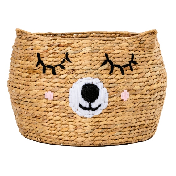 SHAPED TEDDY Toy Basket