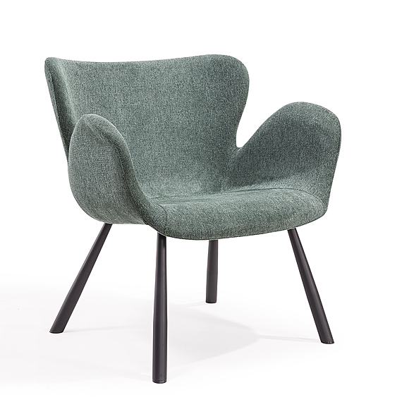 WODONGA Fabric  Armchair & Footstool