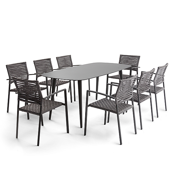 MANDEL Set of 9 Dining Package