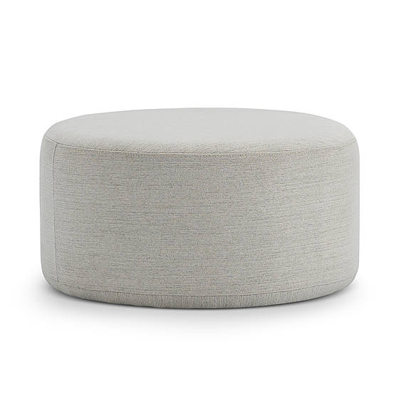 HALLE Fabric Ottoman