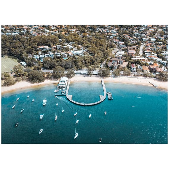 BALMORAL BATHS Framed Print