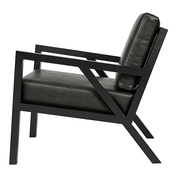 TRUSS BY GUS Leather Occasional Chair