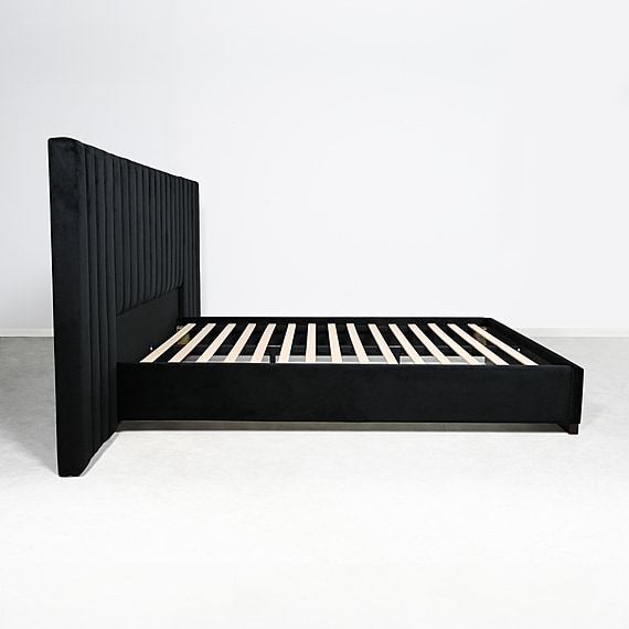 PUREN Bed with Wide Headboard