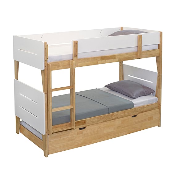 IRVINE Bunk Bed with Trundle