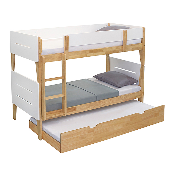 IRVINE Bunk Bed with Trundle