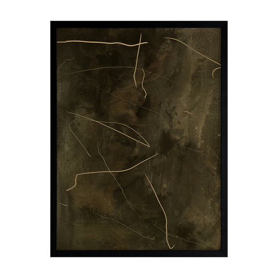 PATINA OF TIME Framed Print Without Mat Portrait