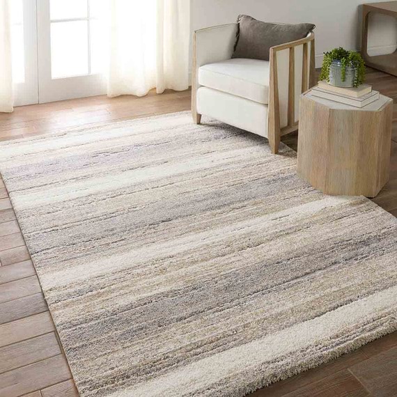 FORMATION SILVER Floor Rug