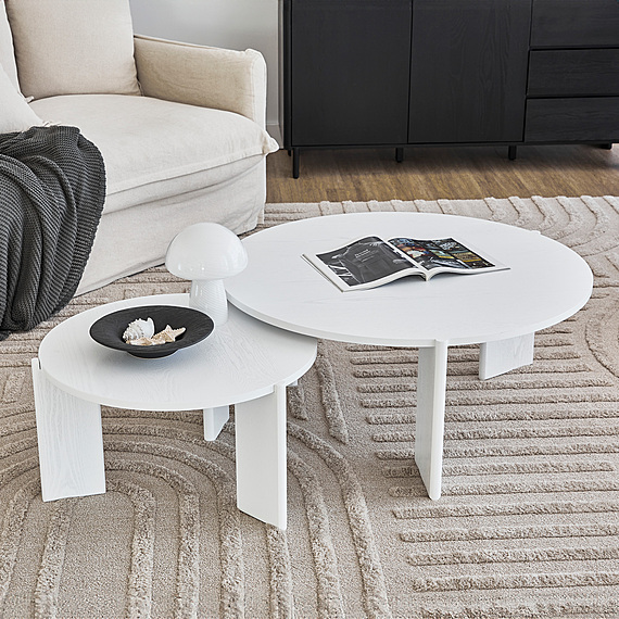 TOTA Set of 2 Straight Coffee Table