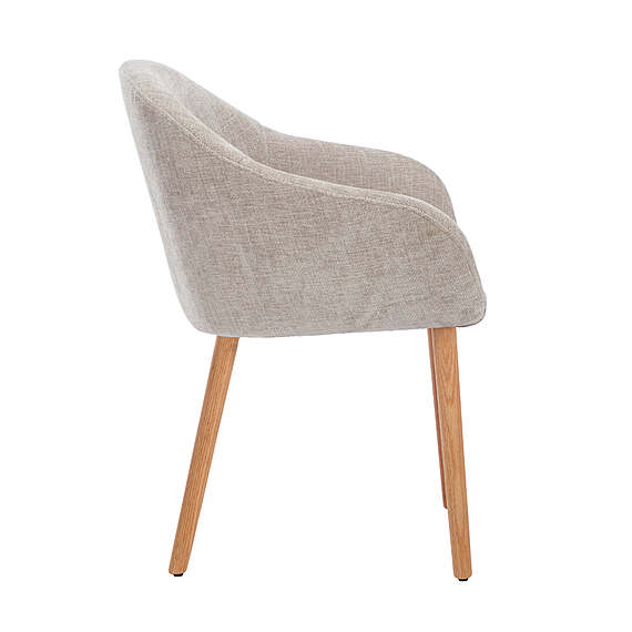 SILOE Fabric Dining Armchair