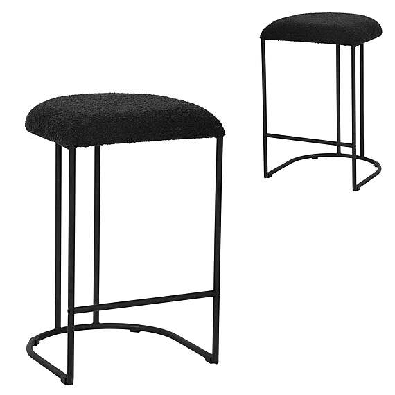 SANFORD Set of 2 Bar Stool