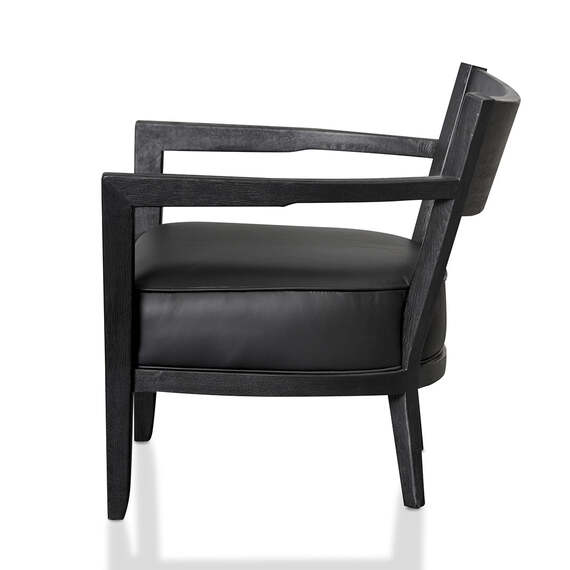 WENDELLE Leather Armchair