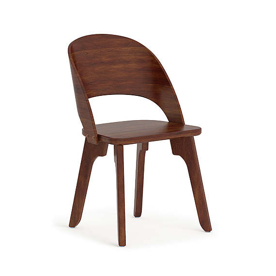 BOORI BALLET Curved Dining Chair