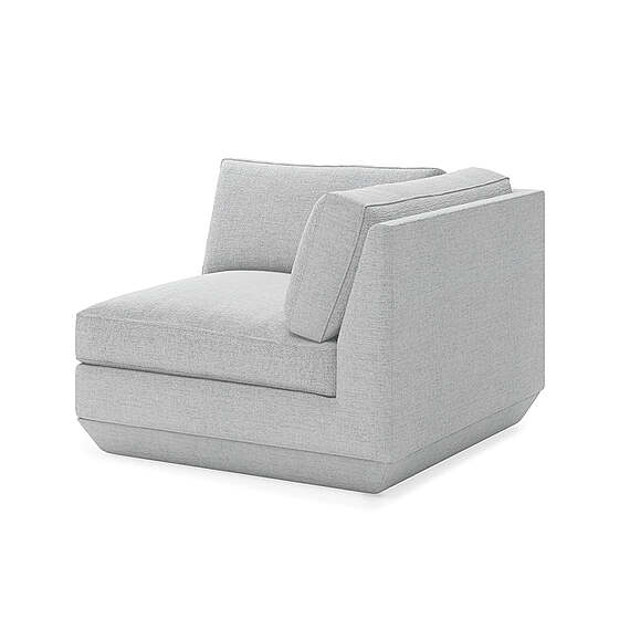 PODIUM BY GUS Fabric Modular Sofa (Corner Seat)