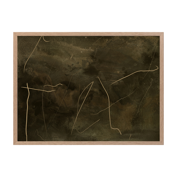 PATINA OF TIME Framed Print Without Mat Landscape