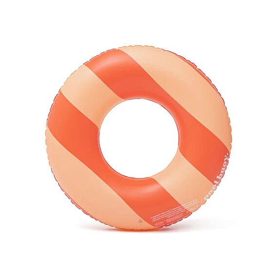 CORAL AND PEACH CANDY Inflatable Pool Ring